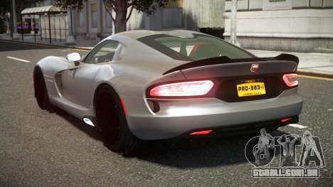 Dodge Viper SRT XS V1.3 para GTA 4