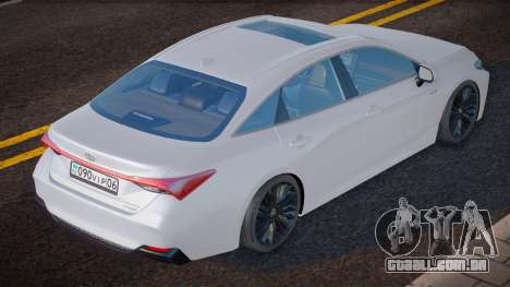 Toyota Avalon KZ Plate para GTA San Andreas