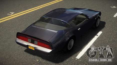 Pontiac Trans Am Turbo V1.2 para GTA 4