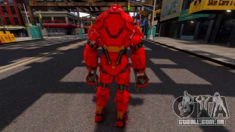 Iron Man Mark XXXV Red Snapper para GTA 4