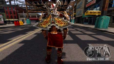 Kratos God Armor para GTA 4