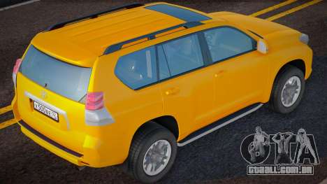 Toyota Land Cruiser Prado Rus Plate para GTA San Andreas