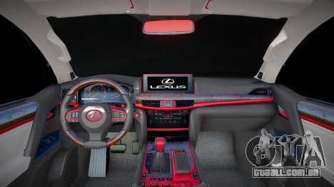 Lexus LX570 Cherke para GTA San Andreas