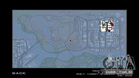 Mapa Gasto Automático - Mapa Automático Gasto Ma para GTA San Andreas