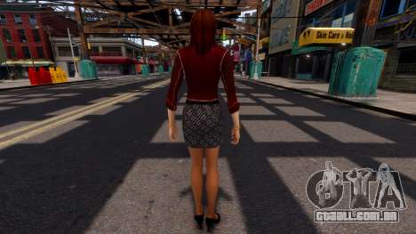 Jill Valentine v1 para GTA 4