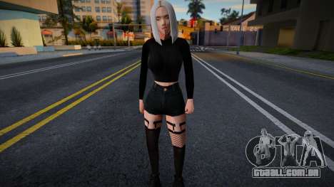 Menina em traje casual 2 para GTA San Andreas