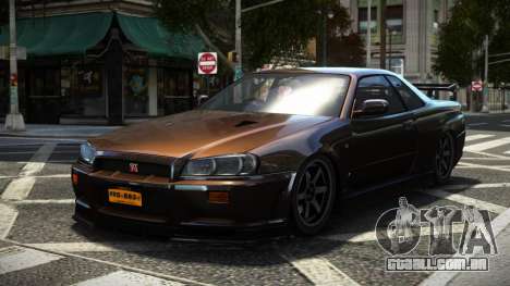 Nissan Skyline R34 BNR para GTA 4