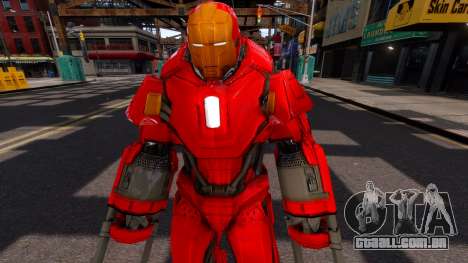 Iron Man Mark XXXV Red Snapper para GTA 4