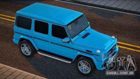 Mercedes-Benz G63 AMG Plate para GTA San Andreas