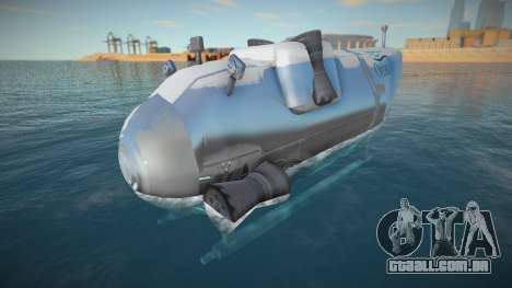 Titan Submarine para GTA San Andreas