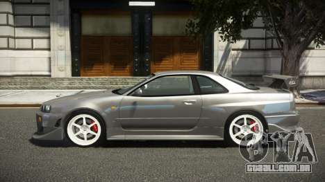 Nissan Skyline GT-R R34 ZS para GTA 4