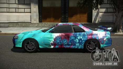 Nissan Skyline R34 XR-Z S13 para GTA 4