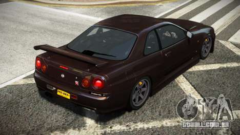 Nissan Skyline R34 BNR para GTA 4