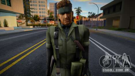 Naked Snake (with bandana and without eyepatch) para GTA San Andreas