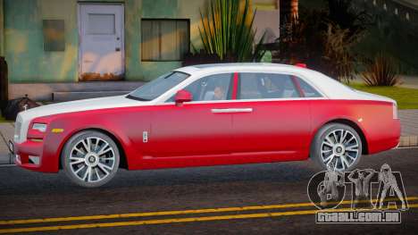 Rolls-Royce Ghost 2019 UA Plate para GTA San Andreas