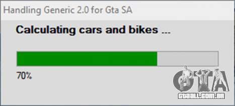 Manipulação Genérico 2.1 para GTA San Andreas