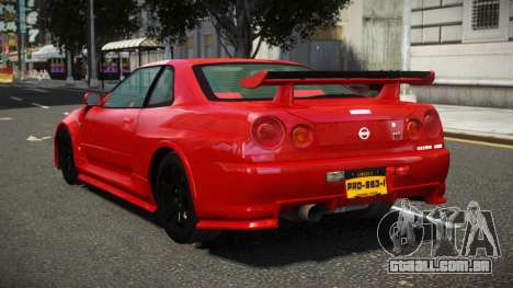 Nissan Skyline R34 GT-R X-Style para GTA 4