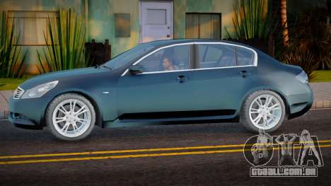 Infinity G37 Sedan para GTA San Andreas