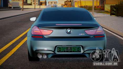 BMW M6 Coupe Oper Chicago para GTA San Andreas