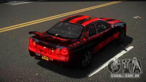 Nissan Skyline R34 XR-Z S9 para GTA 4