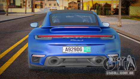 Porsche 911 Turbo S CHerkes para GTA San Andreas