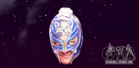 O rosto de Rey Mysterio em vez da lua para GTA San Andreas