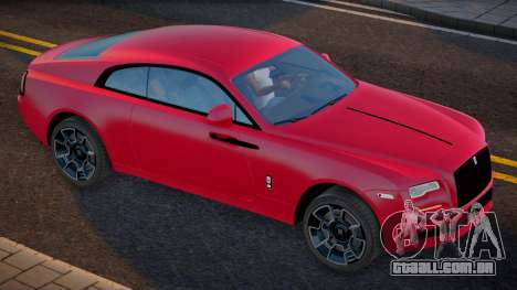 Rolls-Royce Wraith Oper Style para GTA San Andreas