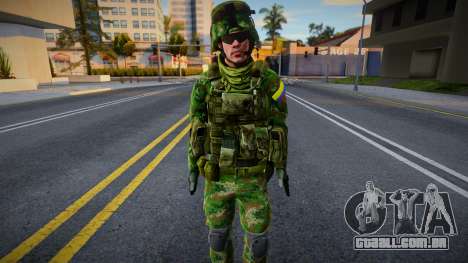 Soldado Del Ejercito De Colombia para GTA San Andreas