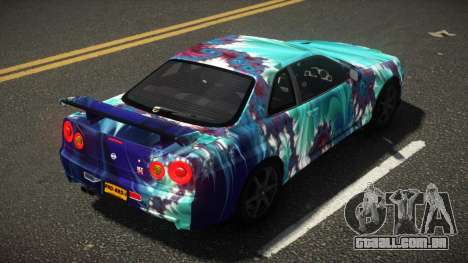 Nissan Skyline R34 XR-Z S13 para GTA 4