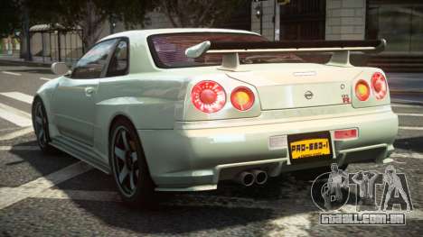 Nissan Skyline R34 GT-R S-Tuning para GTA 4