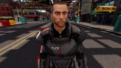 Mass Effect 3 Shepard Default Armor (PED) para GTA 4