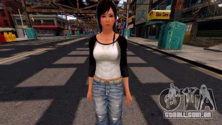 Kokoro Sport DLC from Dead or Alive 5 Street para GTA 4