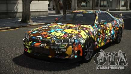 Nissan Skyline R34 XR-Z S5 para GTA 4