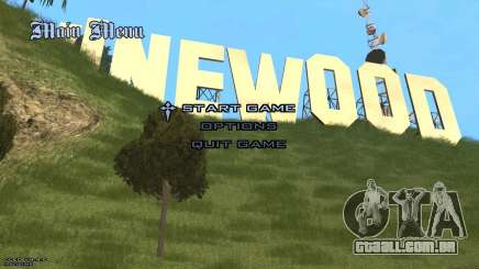 Remake de planos de fundo no menu v1 para GTA San Andreas