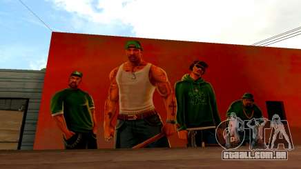 Novas famílias da Mural Grove Street para GTA San Andreas