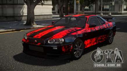 Nissan Skyline R34 XR-Z S9 para GTA 4