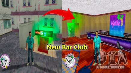 Novo Bar Club Mapa Mod para GTA Vice City