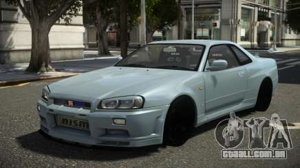 Nissan Skyline R34 GT-R X-Tuned para GTA 4