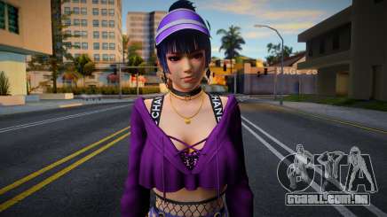 DOAXVV Nyotengu - Gal Outfit (Rollable Hoodie) C para GTA San Andreas