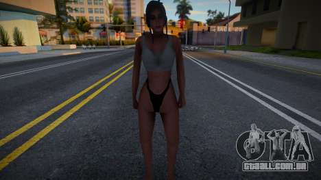 Menina em cima e cueca para GTA San Andreas