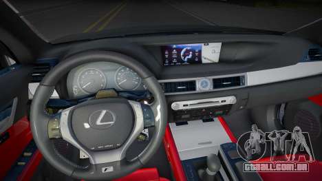 Lexus GS350F Fist para GTA San Andreas