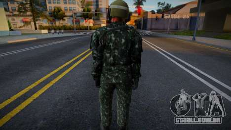 Skin Exercito Brasileiro Cavalaria Blindada 3 para GTA San Andreas