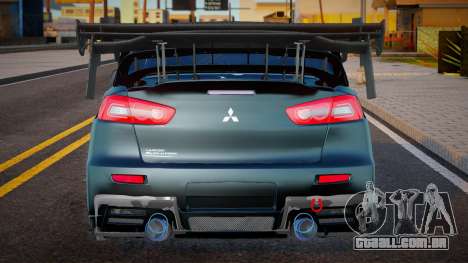 Mitsubishi Evo Lancer X Gor para GTA San Andreas