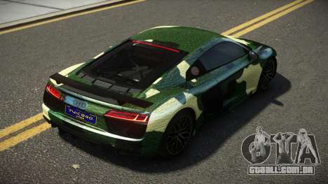 Audi R8 V10 Plus Racing S1 para GTA 4