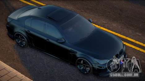 BMW M5 E60 INKS UKR Plate para GTA San Andreas