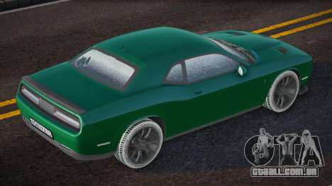 Dodge Hellcat Green para GTA San Andreas