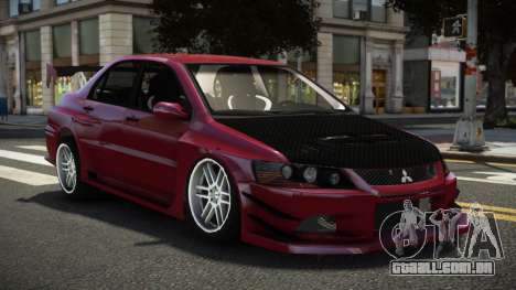 Mitsubishi Lancer Evo IX SC V1.1 para GTA 4