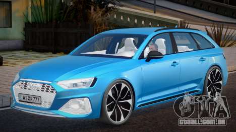 Audi RS4 2020 Assorin para GTA San Andreas