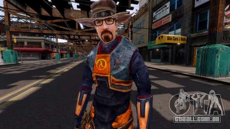 Gordon Freeman HD (Substituir Niko) para GTA 4