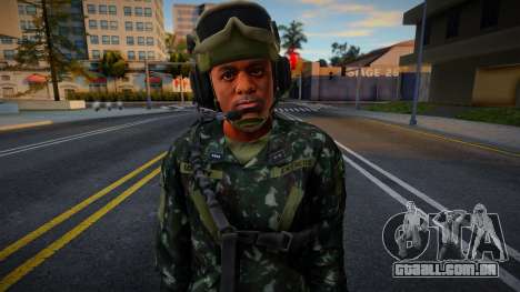 Skin Exercito Brasileiro Cavalaria Blindada 3 para GTA San Andreas